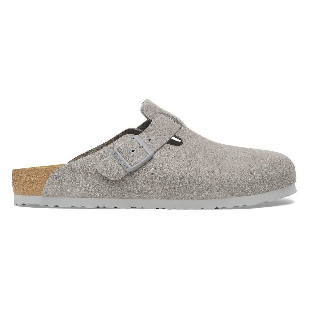 NEW BIRKENSTOCK women's boston clog in stone coin - Picture 2 of 5